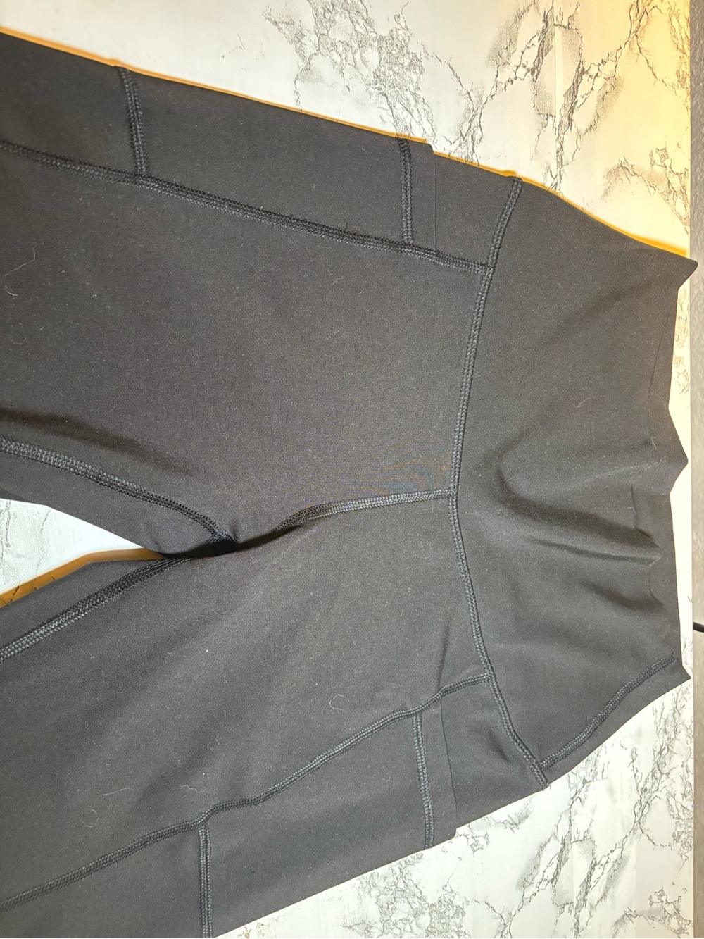 Black High-Waist Active Leggings